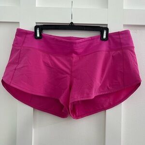Lululemon Speed Shorts 2.5 inseam 12